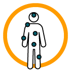 chronische aandoening-oranje